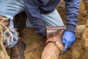 Sewer cleaning